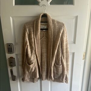 Cozy Knit Cardigan - Beige